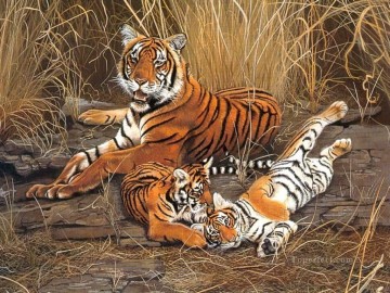 tigre 12 Pinturas al óleo